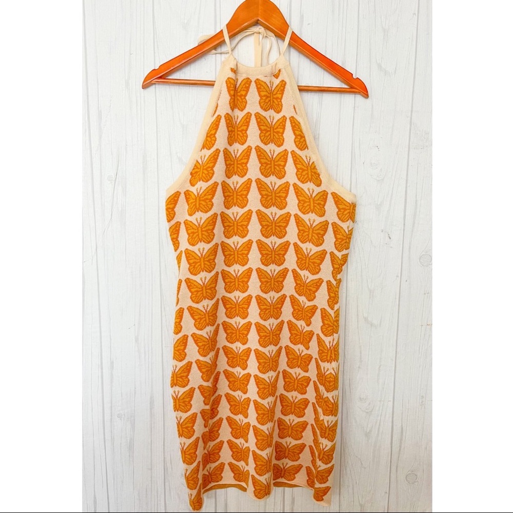 Butterfly Knit Dress